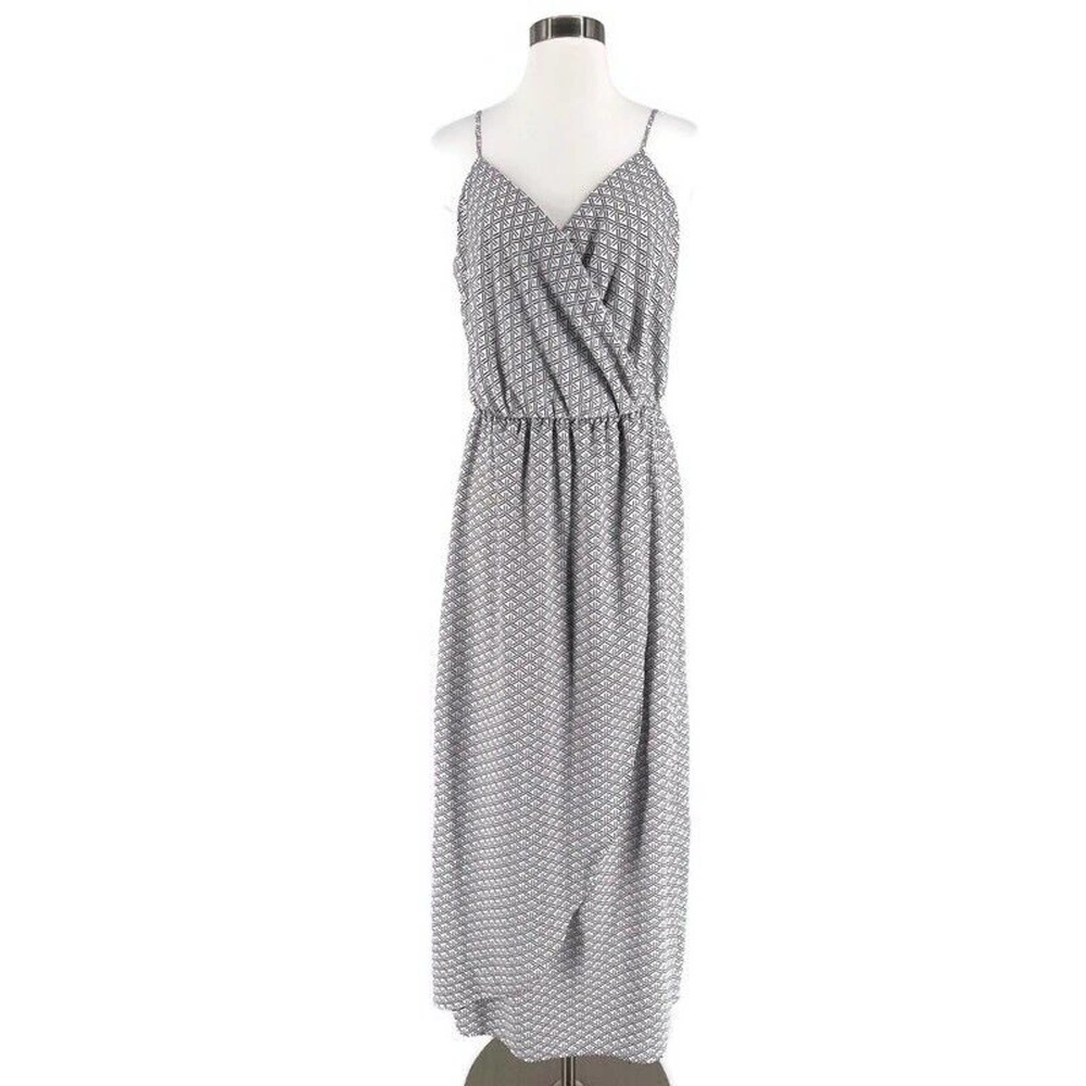 Elegant Gray Maxi Dress